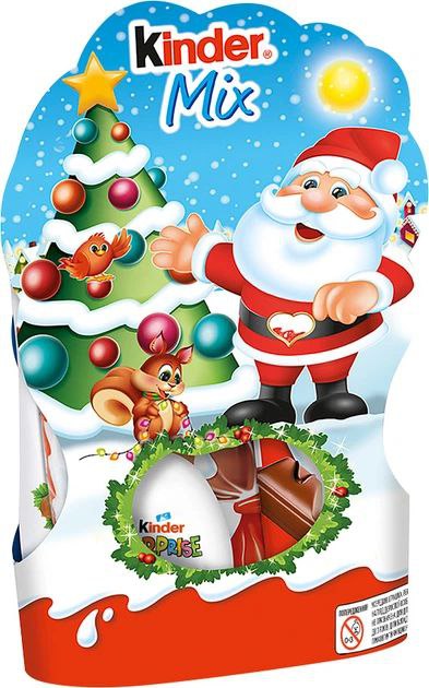 Новорічний подарунок Mix Кіндер 122г